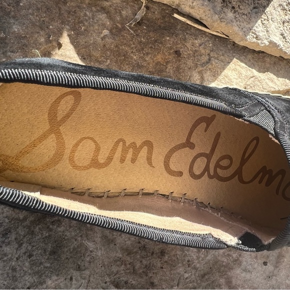 Sam Edelman Carrin Espadrilles in Black Suede Size 7.5 Good Condition - Picture 7 of 9